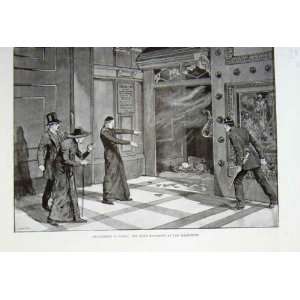    Anarchists In Paris Explosion At The Madeleine 1894