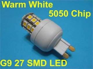 G9 27 SMD LED High Power Warm White Bulb Lamp 5050 Chip  