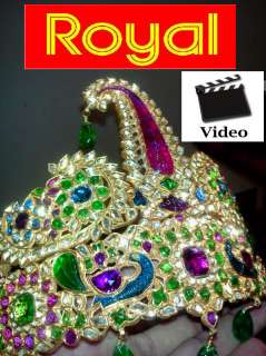 WORLDS MOST▀ VALUABLE▀ MAHARAJA JEWEL ▀OF THE CROWN, TIERA, GOLD 