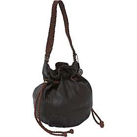 The Sak Indio Leather Drawstring Bag   