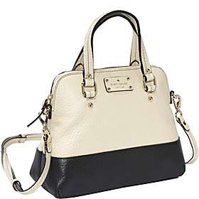 Grove Court Maise Handheld Satchel Buttermilk/Black