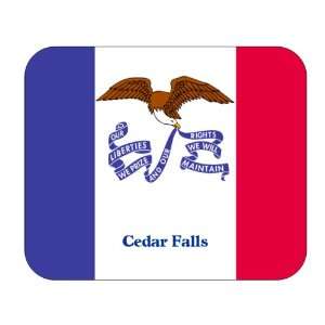  US State Flag   Cedar Falls, Iowa (IA) Mouse Pad 