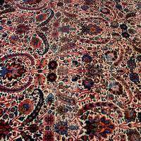 10ftx14ft Vintage Persian Hand Woven Oriental Rug  