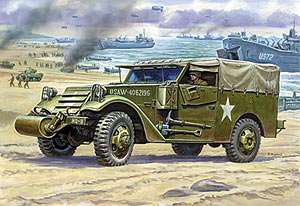 35 zvezda 3581  M 3 Armored Scout Car model kit  