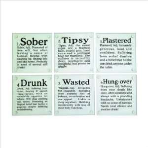  Drunk? Glass Coasters   Set of 6