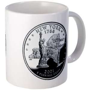  NEW YORK NY State Quarter Proof Mint Image 11oz Ceramic 