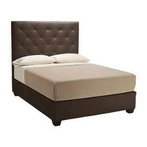 Williams Sonoma Home Mansfield Bed, Cal King, Leather 