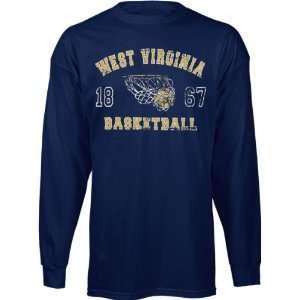   Mountaineers Legacy Basketball Long Sleeve T Shirt