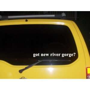  got new river gorge? Funny decal sticker Brand New 