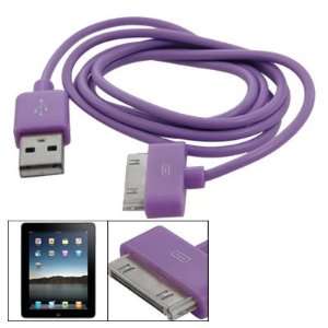  Gino Purple USB Data Charger Cable for iPad iPod iPhone 4 