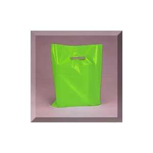   20 Lime Premium Plastic Merchandise Bag