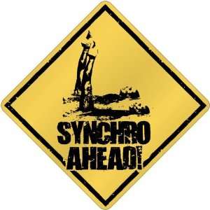 New  Synchro Ahead / Sign  Crossing Sports 