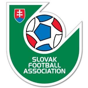  Slovakia National Football team sticker 4 x 5 