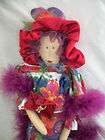 RED HAT SOCIETY LADY PRIMITIVE DOLL