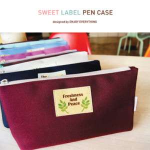 Pencil box Case Pen Pocket_e2_Sweet Label Pen Case  