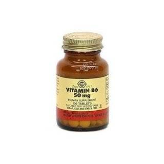  Solgar   Vitamin B2 (Riboflavin), 50 mg, 100 tablets 