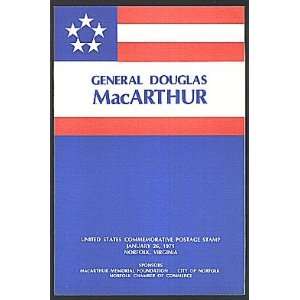 Cent General Douglas Macarthur FDC (First Day Cover) Commemorative 