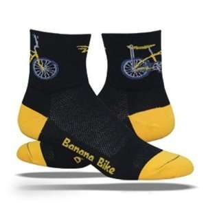  DeFeet Mens Aerator Banana Bike Sock