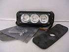 Ecco Surface Mount 3 LED Strobe Compact Grill Utility Bed Mount Strobe 