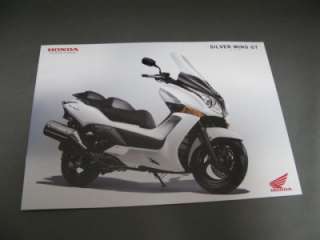 HONDA New SILVER WING GT & Parts Brochure (From Japan)  