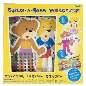  Build A Bear Workshop Sticker Fashion Studio Toys & Games