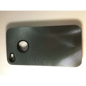 iPhone 4 4g Metal Case Aluminum Cover & Soft Silicone Inner in Dark 