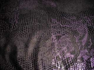 Black/Purple Scales   Skating/Dance 2 way stretch 60 Wide Polyester 