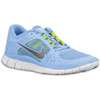 Nike Free Run + 3   Womens   Light Blue / Grey