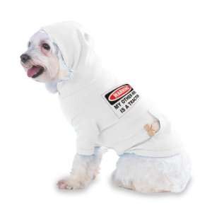   TRACTOR Hooded (Hoody) T Shirt with pocket for your Dog or Cat XS