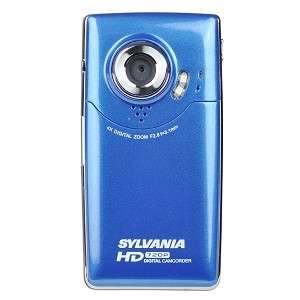 Sylvania 720p HD Pocket Digital Video Camcorder Blue  