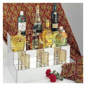  Cal Mil Plastic Products Three Step Acrylic Mirror Bottle 