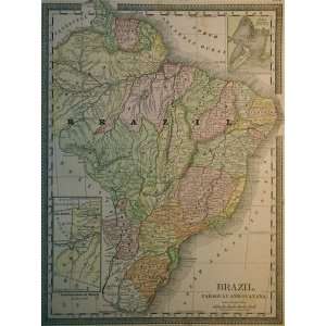  McNally Map of Brazil (1887)