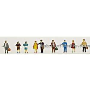   Power N Scale Figures   Station People (9 per pack) Toys & Games