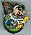 Disney Football Toss Mickey, Donald Big Pete Pin (NC41254)