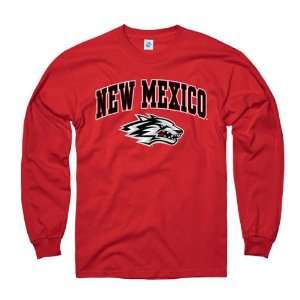  New Mexico Lobos Red Perennial II Long Sleeve T Shirt 