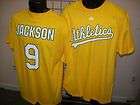 Oakland Athletics Reggie Jackson Jersey T Shirt sz XL
