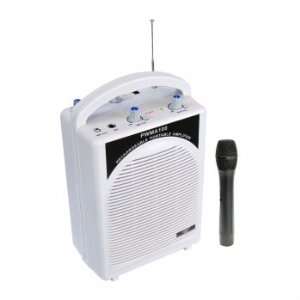   Rechargeable Portable PA System with Wireless MIC By PYLE Electronics
