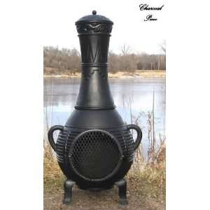  Pine Chimenea Fireplace and Grill Patio, Lawn & Garden