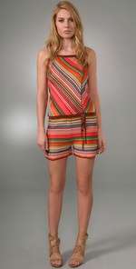 Missoni Bias Stripe Romper  