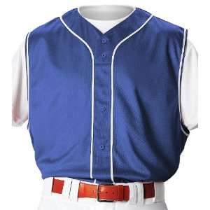  Alleson PROFVB Adult Full Front Custom Baseball Vests RO 