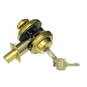   Rose Single Cylinder Deadbolt with Solid Forged B