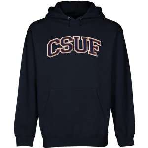 NCAA Cal State Fullerton Titans Navy Blue Arch Applique Midweight 