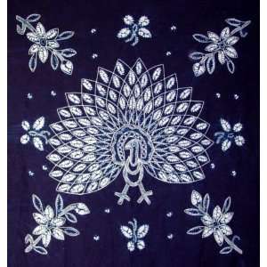 Hand Embroidery Tie Dye Tapestry Table Cloth