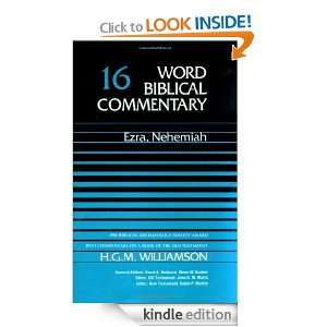 Ezra Nehemiah 16 (Word Biblical Commentary) H. G. M. Williamson 