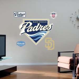  San Diego Padres Team Logo Fathead Wall Sticker Sports 