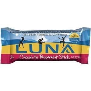     Luna Nutrition Bar for Women, Chocolate Peppermint Stick (15 pack