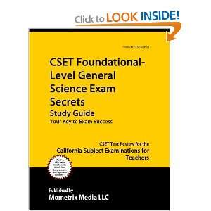  CSET Foundational Level General Science Exam Secrets Study 