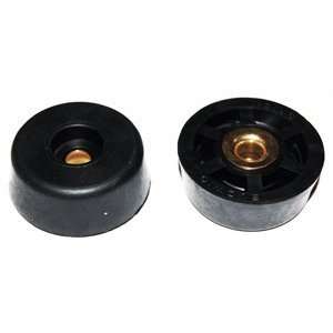  Round Rubber Cabinet Equipment Feet Recessed Bumpers 1.312 