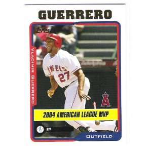   Guerrero 2005 Topps AL MVP Award MLB Card #715