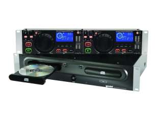 New Gemini Sound Products DJ CDX 2410 Dual  Multi Disc DJ CD Player 